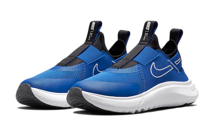 Lookbook Nike Flex Plus (GS) 耐磨防滑 低筒休閒跑步鞋 藍色