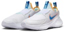Lookbook (Youth) Nike Flex Runner 3 'White Sundial Yellow University Blue' HJ3495-141