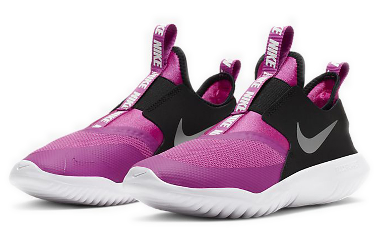 Lookbook (JR) 耐克Flex Runner黑紫色款 AT4662-603