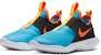 (JR) Nike Flex Runner 'Biru Hitam Kuning' AT4662-405
