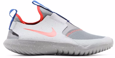 (Youth) Nike Flex Runner SE 'Particle Grey Bright Crimson' DC9237-001 (Youth) Nike Flex Runner SE 'Particle Grey Bright Crimson' DC9237-001