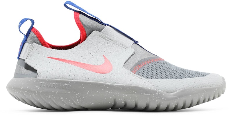 (Youth) Nike Flex Runner SE 'Particle Grey Bright Crimson' DC9237-001 Buy (Youth) Nike Flex Runner SE 'Particle Grey Bright Crimson' DC9237-001