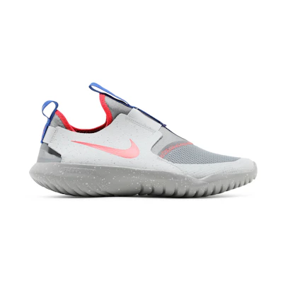 (Youth) Nike Flex RNNR SE 'Particle Grey Bright Crimson'