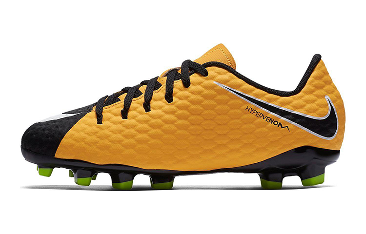 (Youth) Nike Football Boots Hypervenom Phelon II 'Yellow Black' 852595-801