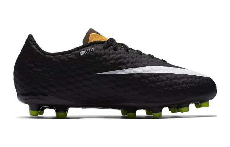Order 兒童 Nike Hypervenom Phelon JR 3 FG 硬場地 低幫 兒童足球鞋 黃黑