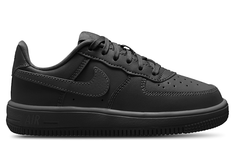 (Youth) Nike Force 1 Low 'Triple Black' IF1673-001