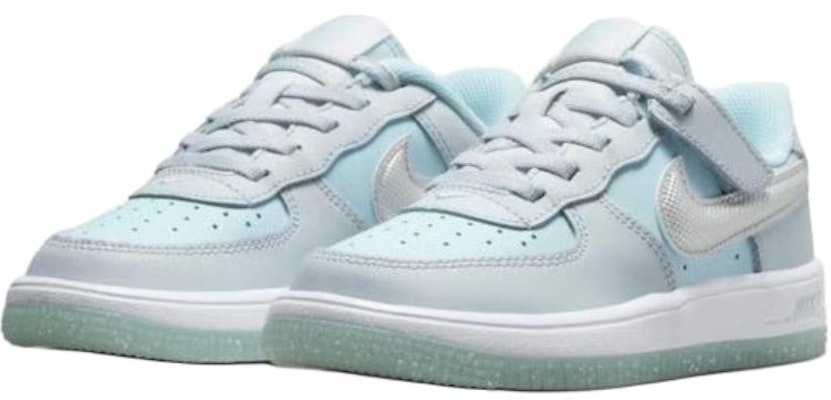 (JR) Nike Force 1 Low EasyOn 'Platino Puro Azul Glaciar' HQ3251-043 Lookbook (JR) Nike Force 1 Low EasyOn 'Platino Puro Azul Glaciar' HQ3251-043
