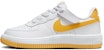 (JR) Nike Force 1 Rendah EasyOn 'Putih University Gold' FN0237-109