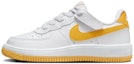 Buy (JR) Nike Force 1 Rendah EasyOn 'Putih University Gold' FN0237-109