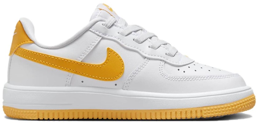 (Youth) Nike Force 1 Low EasyOn 'White University Gold' FN0237-109 Order (Youth) Nike Force 1 Low EasyOn 'White University Gold' FN0237-109