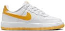 Order (JR) Nike Force 1 Rendah EasyOn 'Putih University Gold' FN0237-109