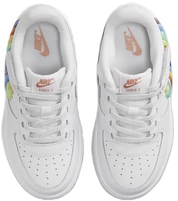 (JR) 耐克空军1号低帮 LV8 EasyOn '彩虹鞋带钩' FN4890-100 Shop (JR) 耐克空军1号低帮 LV8 EasyOn '彩虹鞋带钩' FN4890-100
