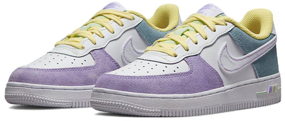 (JR) Nike Force 1 LV8 'Easter' Sepatu Sneakers Anak-anak DQ8598-100 Lookbook (JR) Nike Force 1 LV8 'Easter' Sepatu Sneakers Anak-anak DQ8598-100