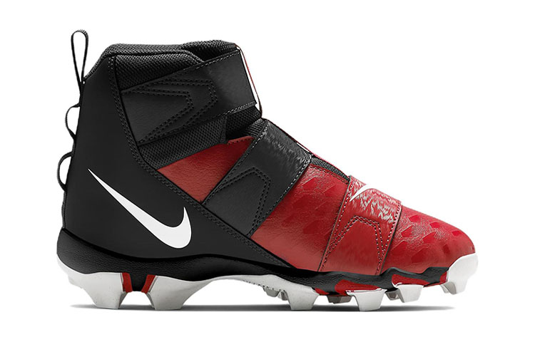 Order 兒童 Nike Force Savage Shark 2 高筒橄欖球鞋 黑紅