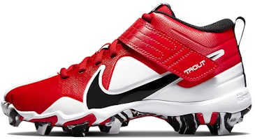 (Youth) Nike Force Trout 7 Keystone 'University Red Black' CQ7642-602 (Youth) Nike Force Trout 7 Keystone 'University Red Black' CQ7642-602