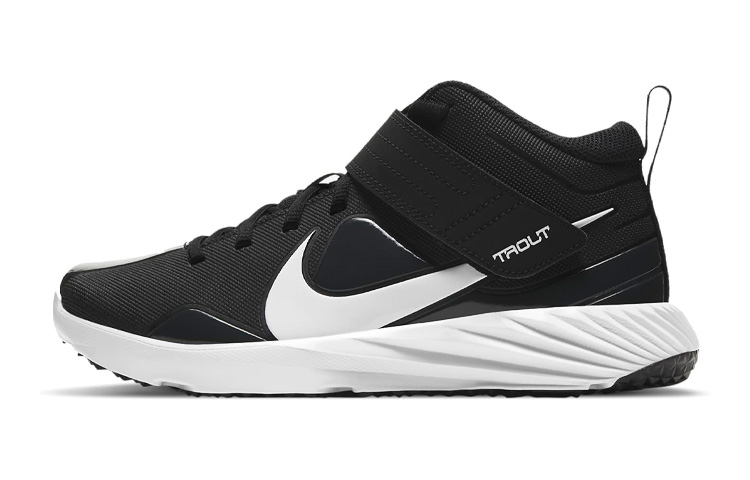 (Youth) Nike Force Trout 7 Turf 'Black White' DC9217-002