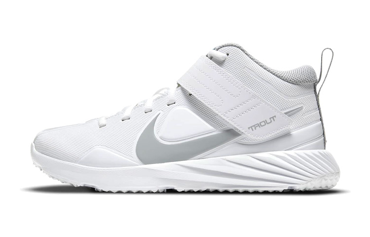 (Youth) Nike Force Trout 7 Turf 'Gray White' DC9217-100