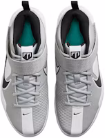 Shop (Youth) Nike Force Trout 7 Turf 'Light Smoke Grey Dynamic Turquoise' DC9217-023