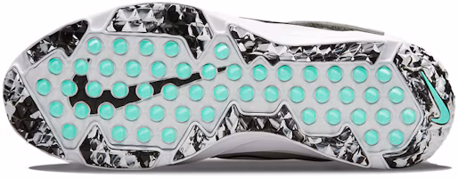 Details for (Youth) Nike Force Trout 7 Turf 'Light Smoke Grey Dynamic Turquoise' DC9217-023