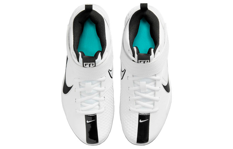 Shop (JR) Nike Force Trout 7 Turf ''Blanc Turquoise Dynamique'' DC9217-102