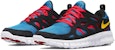 (JR) Nike Free RN 2 'Hitam Multi' DX1788-001