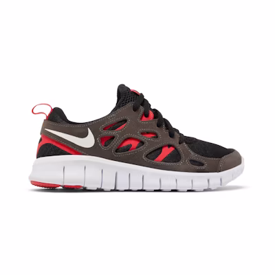 (Youth) Nike Free Run 2 'Black Siren Red'