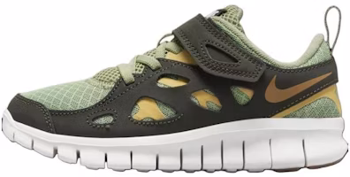 (Youth) Nike Free Run 2 'Oil Green Wheat Gold' DA2689-306 (Youth) Nike Free Run 2 'Oil Green Wheat Gold' DA2689-306