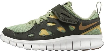 (Youth) Nike Free Run 2 'Oil Green Wheat Gold' DA2689-306 (Youth) Nike Free Run 2 'Oil Green Wheat Gold' DA2689-306