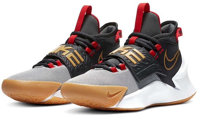 (Youth) Nike Future Court 3 'Red Metallic Gold' CT2866-001 Lookbook (Youth) Nike Future Court 3 'Red Metallic Gold' CT2866-001