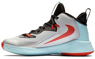 (Youth) Nike Future Court SD 'Pure Platinum Team Orange' AR0261-001 (Youth) Nike Future Court SD 'Pure Platinum Team Orange' AR0261-001