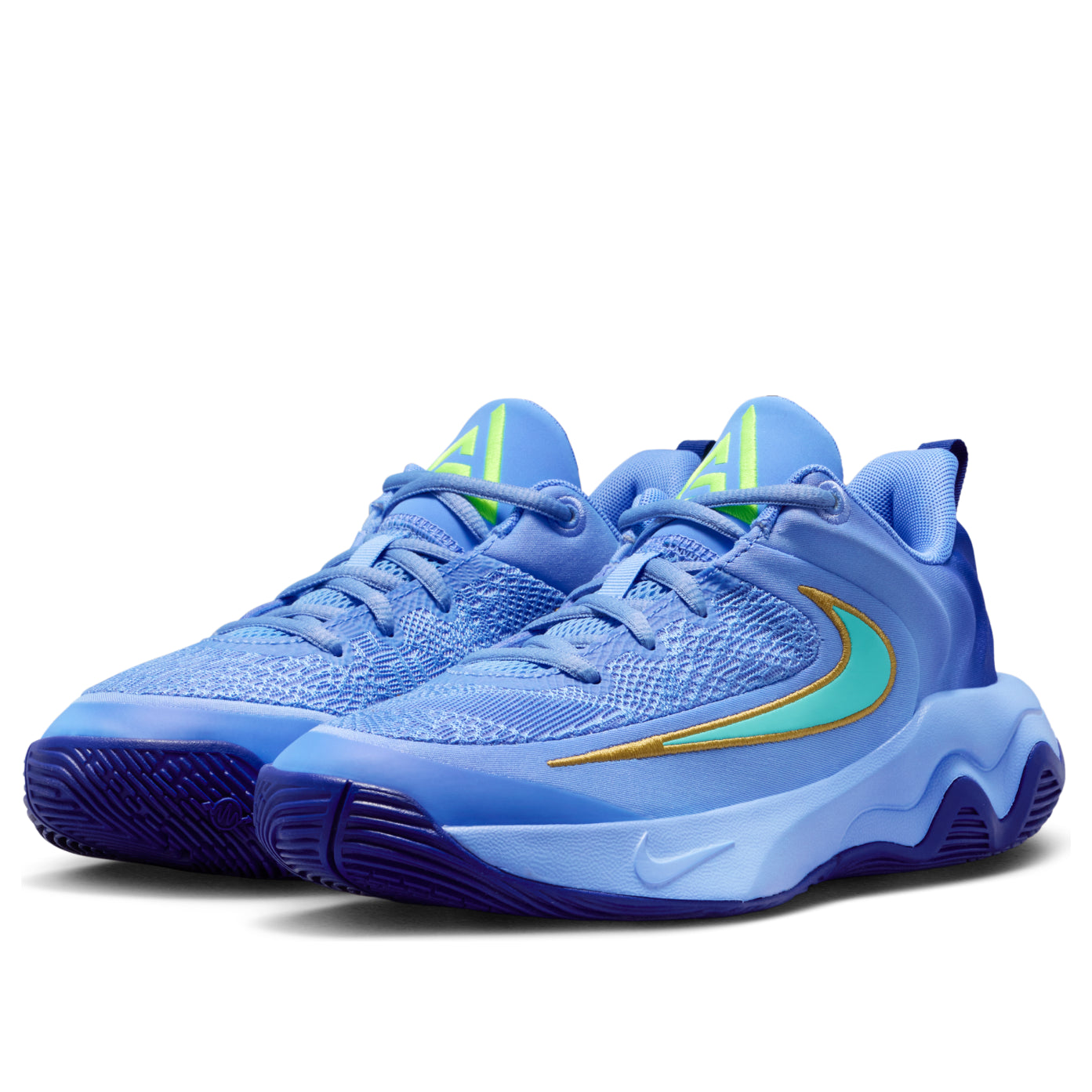 Shop (JR) Nike Giannis Immortality 4 皇家藍 電光綠 超級藍綠配色 IH7664-400