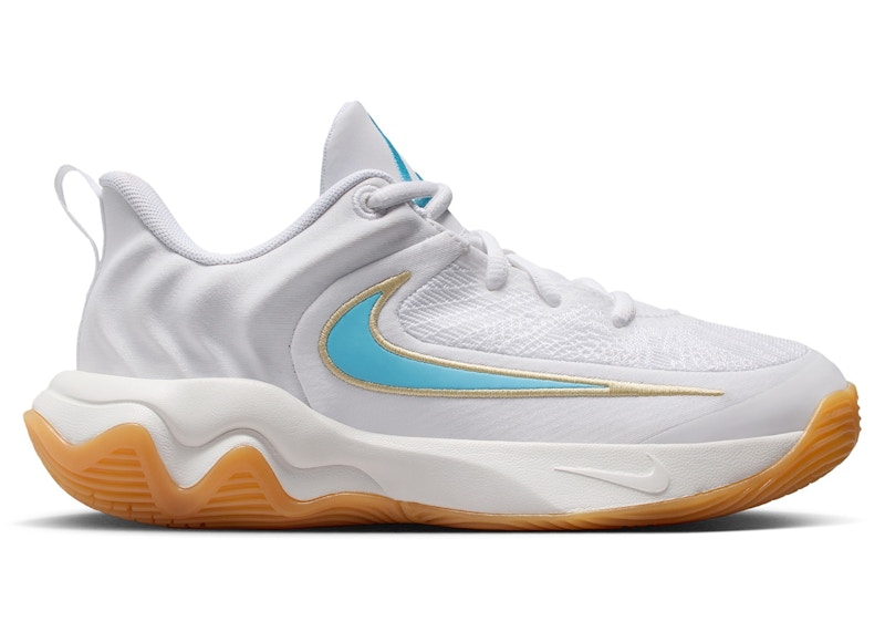 (Youth) Nike Giannis Immortality 4 'White Aquarius Blue' IH7664-100