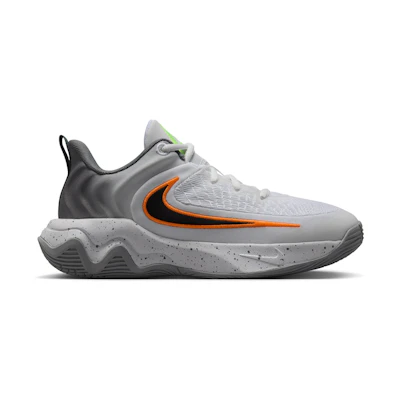 (Youth) Nike Giannis Immortality 4 White Volt Wolf Grey Black