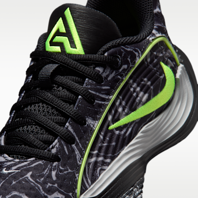 Sizing (Youth) Nike Giannis Immortality 5 'Black Light Smoke Grey Volt' IM7588-002