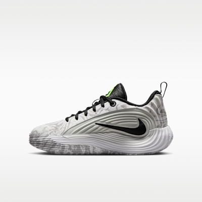 Order (Youth) Nike Giannis Immortality 5 'White Off White Light Smoke Grey Metallic Silver' IM7588-102
