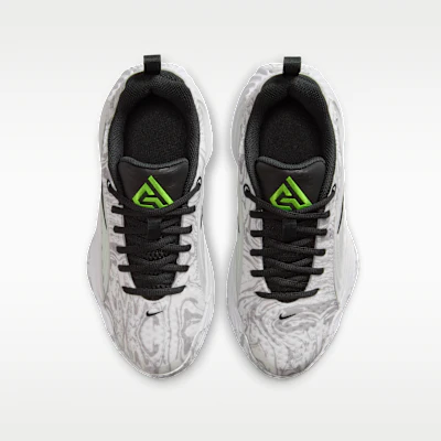 (Youth) Nike Giannis Immortality 5 'White Off White Light Smoke Grey Metallic Silver' IM7588-102 Shop (Youth) Nike Giannis Immortality 5 'White Off White Light Smoke Grey Metallic Silver' IM7588-102