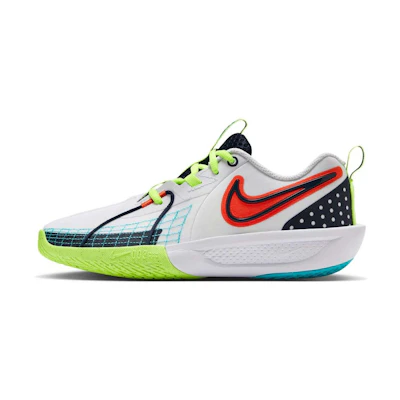 (Youth) Nike GT Cut 3 SE 'White Obsidian Picante Red'