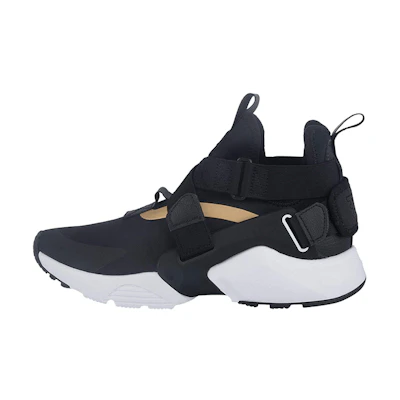 (Youth) Nike Huarache City 'Black Metallic Gold'