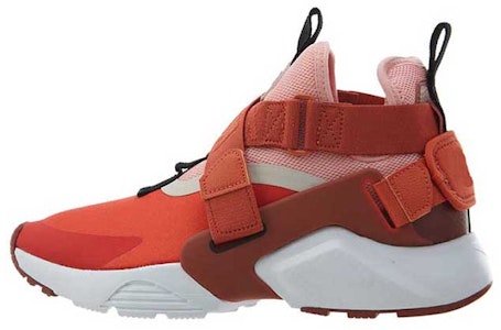 耐吉 Huarache City (GS) 華萊士 中幫復古跑步鞋 粉橙色 Buy 耐吉 Huarache City (GS) 華萊士 中幫復古跑步鞋 粉橙色