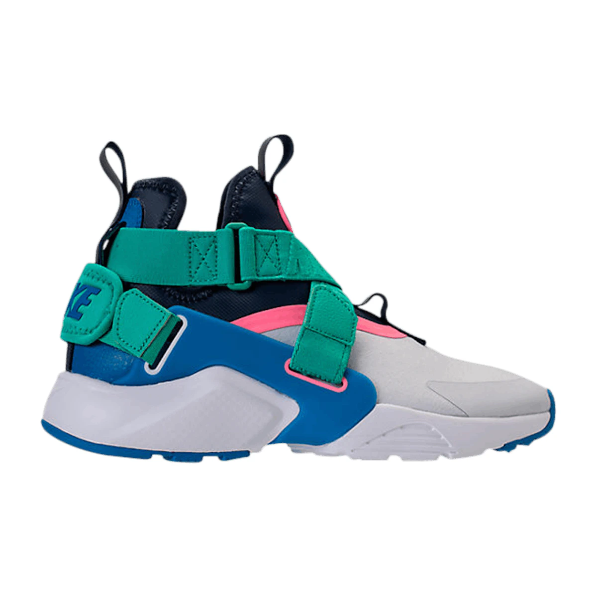 Buy Youth Nike Huarache City High Pure Platinum Blue Nebula AJ6662 001 Novelship