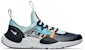 (JR) Nike Huarache E.D.G.E. 'Obsidian Topaz Mist' Lelaki Perempuan Kasual Sneakers AQ2431-402