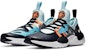 (JR) Nike Huarache E.D.G.E. 'Obsidian Topaz Mist' Lelaki Perempuan Kasual Sneakers AQ2431-402