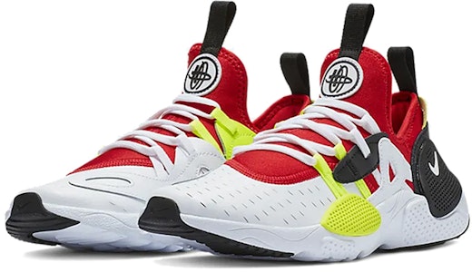 Nike Huarache E.D.G.E (GS) 拼接 低筒 跑步鞋 女款 紅白 Lookbook Nike Huarache E.D.G.E (GS) 拼接 低筒 跑步鞋 女款 紅白