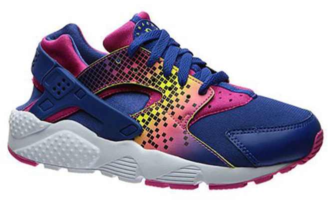 (JR) Nike Huarache Low-Top Biru/Ungu 704946-500 Lookbook (JR) Nike Huarache Low-Top Biru/Ungu 704946-500