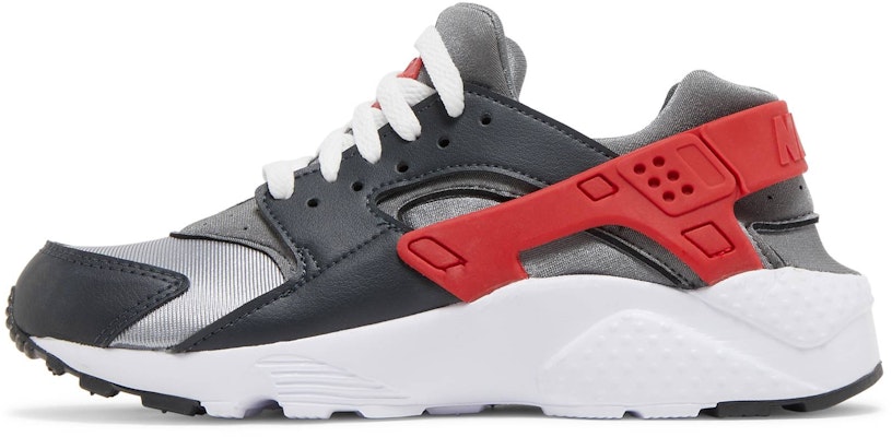 (JR) Nike Huarache Run 'Gris Oscuro Humo Rojo Universitario' 654275-041 Lookbook (JR) Nike Huarache Run 'Gris Oscuro Humo Rojo Universitario' 654275-041