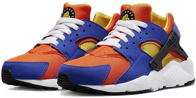 (JR) Nike Huarache Run 'Hyper Royal Kuning Ochre' 654275-421 Lookbook (JR) Nike Huarache Run 'Hyper Royal Kuning Ochre' 654275-421