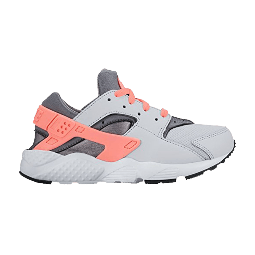 Buy (JR) Nike Huarache Run 'Pure Platinum Lava Glow' Wanita 704951-010