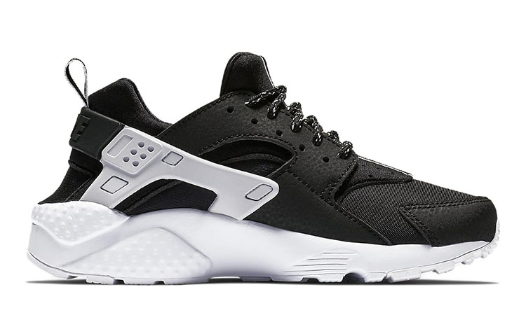Order Nike Huarache SE 耐吉華萊士復古低筒跑步鞋GS黑白