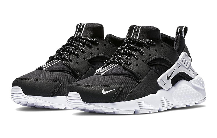 Lookbook Nike Huarache SE 耐吉華萊士復古低筒跑步鞋GS黑白