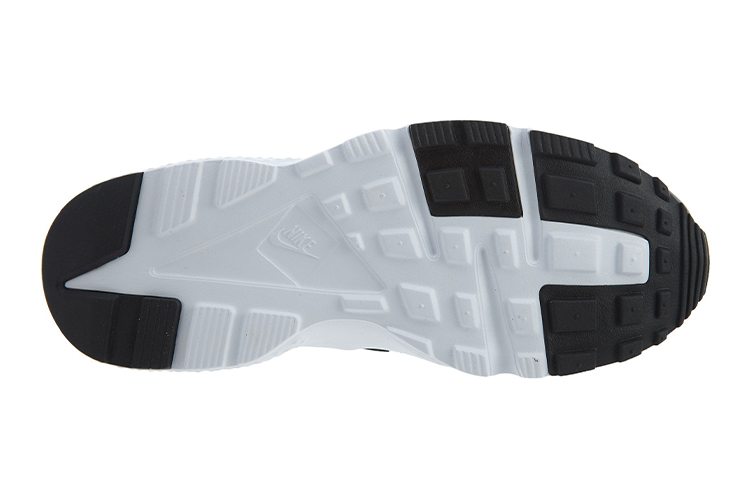 Purchase Nike Huarache Air Run SE 耐吉華萊士復古 防滑透氣 低筒 跑步鞋 GS 黑金白